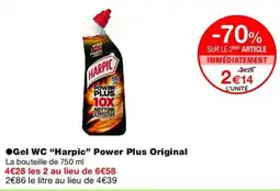 Monop' Harpic Gel WC Power Plus Original offre