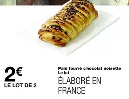 Monop' Pain fourré chocolat noisette offre