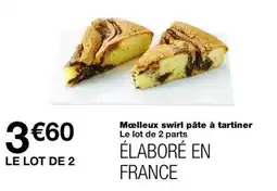Monop' Mœlleux swirl pâte à tartiner offre