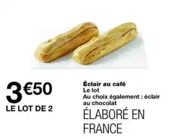 Monop' Éclair au café offre
