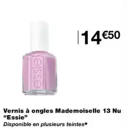 Monop' Essie Vernis à ongles Mademoiselle 13 Nu offre