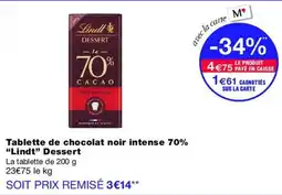 Monop' Lindt Dessert offre
