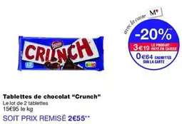 Monop' Nestlé Crunch offre