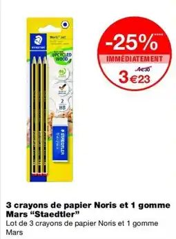 Monop' Noris crayons de papier offre