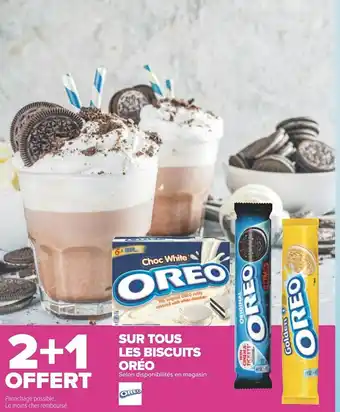 Carrefour Oréo bon plan sur tous les biscuits de la marque oréo offre