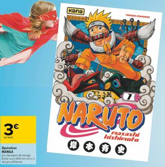 Carrefour Opération manga offre