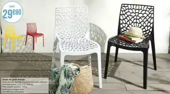 Chaise de jardin gruvyer