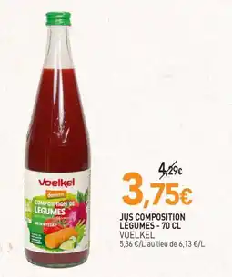 naturéO Voelkel Jus composition légumes offre