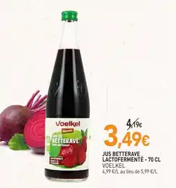 naturéO Voelkel Jus de betterave offre