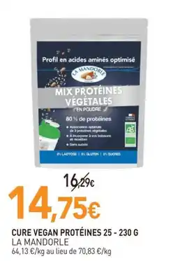 naturéO LA MANDORLE MIX PROTÉINES VÉGÉTALES offre