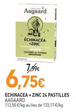 naturéO AAGAARD ECHINACEA + ZINC offre