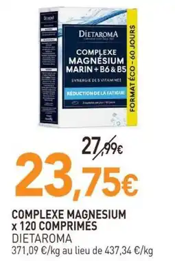 naturéO DIETAROMA COMPLEXE MAGNÉSIUM MARIN + B6 & B5 offre