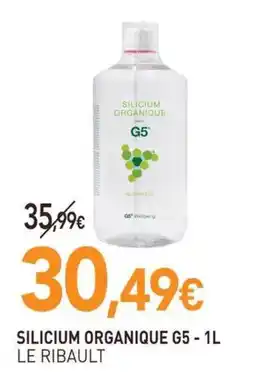 naturéO G5 SILICIIUM ORGANIQUE offre