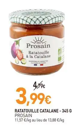 naturéO Prosain Ratatouille catalane offre
