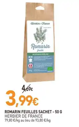 naturéO Herbier de France Romarin feuilles offre