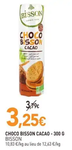 naturéO Bisson choco bisson cacao offre
