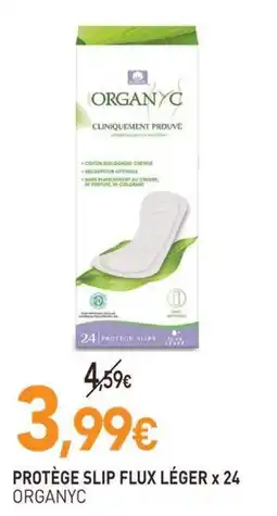 naturéO ORGANYC PROTÈGE SLIP FLUX LÉGER offre