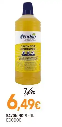 naturéO ECODOO SAVON NOIR offre