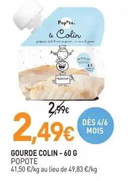 naturéO Popote Gourde Colin offre
