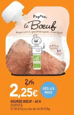 naturéO Popote le Bœuf offre
