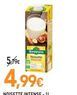 naturéO Bonne terre Noisette Intense offre
