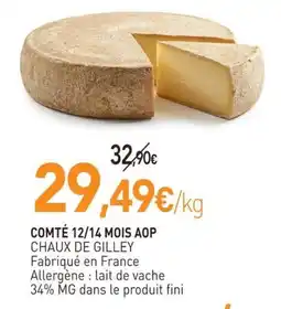 naturéO CHAUX DE GILLEY COMTÉ 12/14 MOIS AOP offre