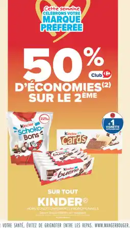 Carrefour Market Kinder offre