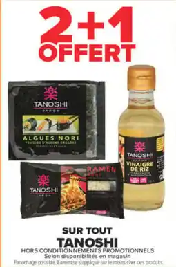 Carrefour Market TANOSHI Algues Nori offre