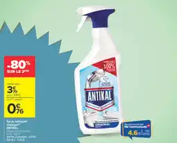 Carrefour Market ANTIKAL Spray nettoyant ménager offre