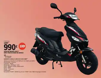 Otau scooter quokka 50cc hors frais de mise en service