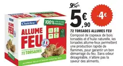 E.Leclerc Brico Clairfeu Allume Feu offre