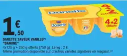 E.Leclerc Danette Saveur Vanille offre
