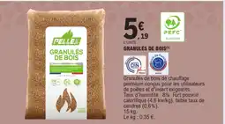 E.Leclerc Brico Granulés de bois offre