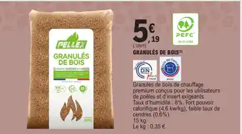 Granulés de bois