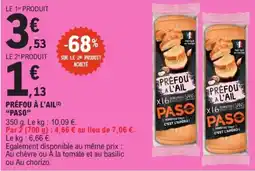 E.Leclerc PASO Préfou à l'ail offre