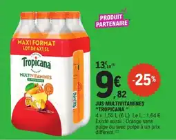 E.Leclerc Tropicana Jus multivitamines offre