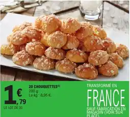 E.Leclerc Chouquettes offre