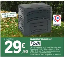 E.Leclerc Brico Belli COMPOST'ÉCO offre