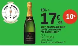 E.Leclerc de Castellane Champagne Brut Cuvée Commodore offre