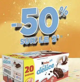 Géant Casino Kinder kinder délice offre