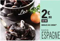 E.Leclerc MOULES DE CORDE offre