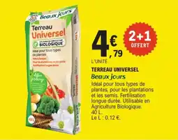 E.Leclerc Beaux jours Terreau Universel offre