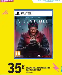 E.Leclerc Konami SILENT HILL TOWNFALL PS5 DAY ONE EDITION offre