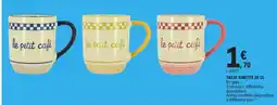E.Leclerc Tasse ginette offre