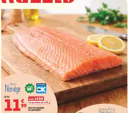 Auchan Supermarché Mr.Goodfish FILET DE SAUMON ATLANTIQUE offre
