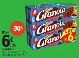 E.Leclerc LU Granola offre