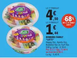E.Leclerc Lutti Bonbons Family offre