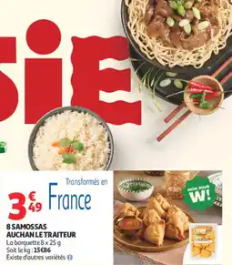 Auchan Supermarché AUCHAN LE TRAITEUR SAMOSSAS offre