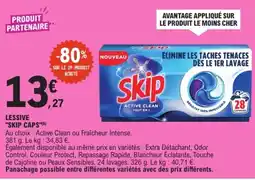 E.Leclerc SKIP Lessive Caps offre