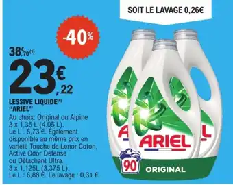 ARIEL Lessive liquide